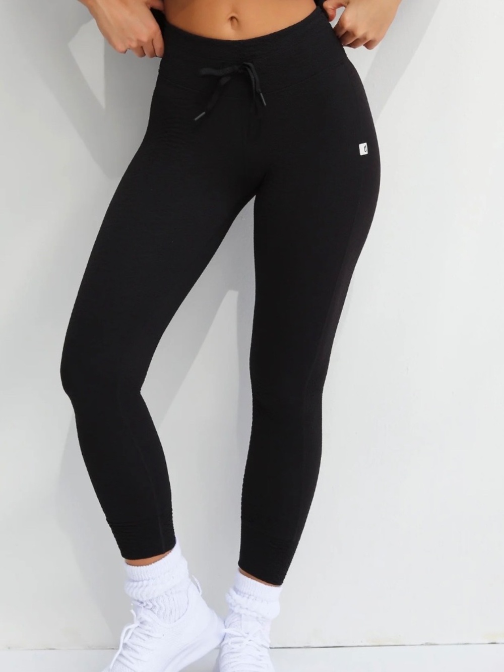 Dolcessa Jet Snakeskin Leggings
